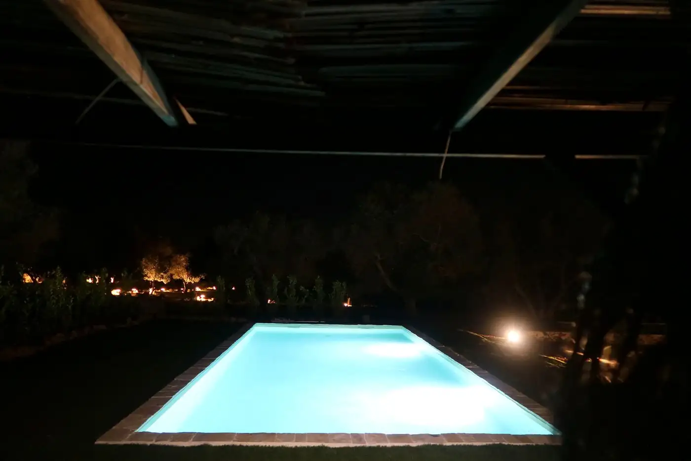 Pool by Night